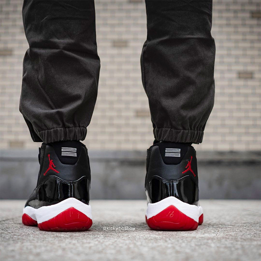 378037-061,AJ11,Air Jordan 11, 378037-061 Bred 实物上脚太帅了!黑红 AJ11 的发售已经不远了! 378037-061,AJ11,Air Jordan 11, 378037-061 Bred 实物上脚太帅了!黑红 AJ11 的发售已经不远了!