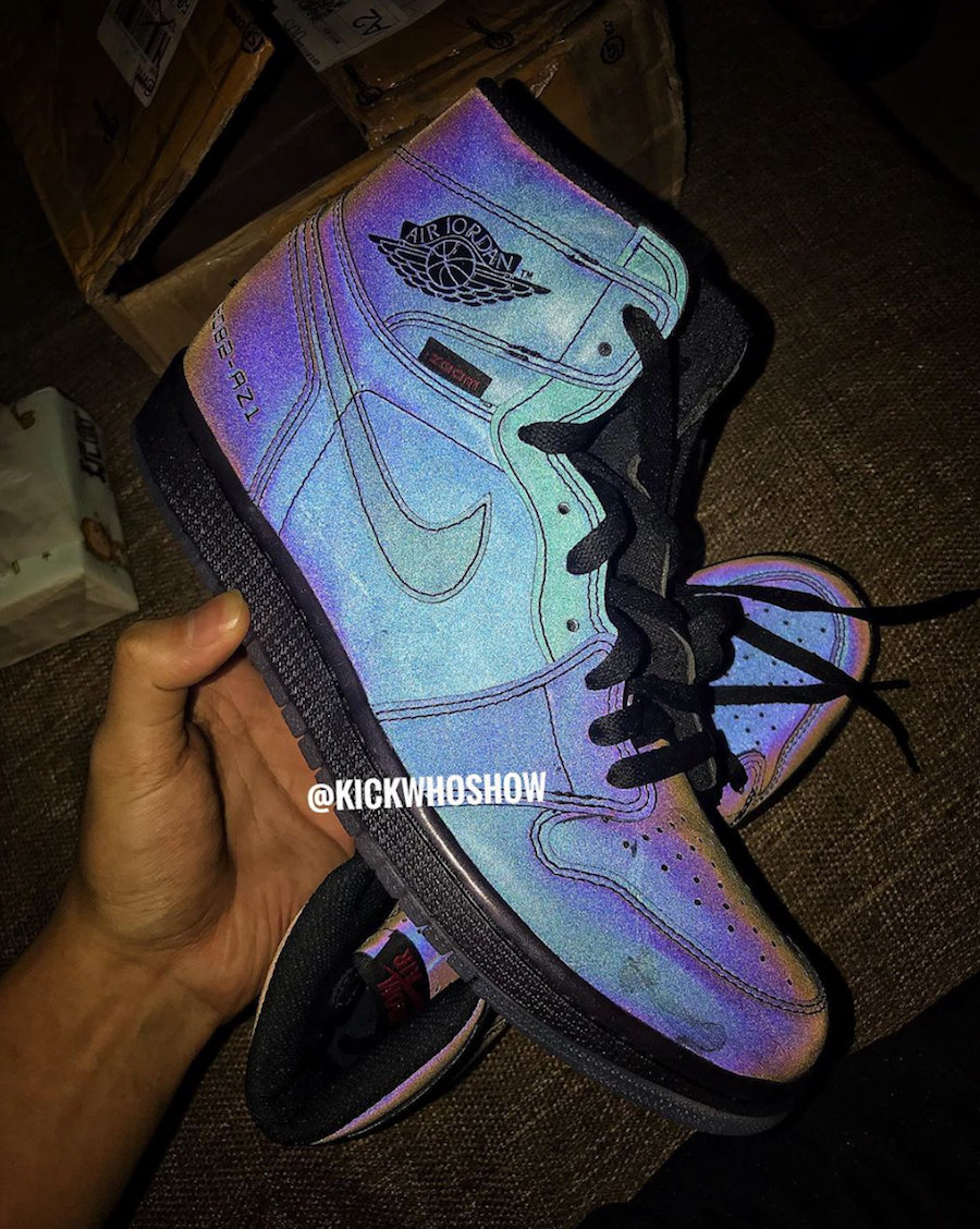 Nike,Air Jordan 1,aj1,发售 炫酷的反光星空鞋面!这双 Air Jordan 1 你打几分? Nike,Air Jordan 1,aj1,发售 炫酷的反光星空鞋面!这双 Air Jordan 1 你打几分?