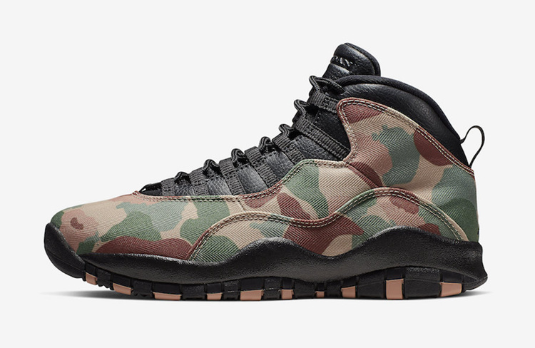Air Jordan 10,AJ10,Camo,310805 又一款军事风配色!迷彩 Air Jordan 10 即将发售! Air Jordan 10,AJ10,Camo,310805 又一款军事风配色!迷彩 Air Jordan 10 即将发售!