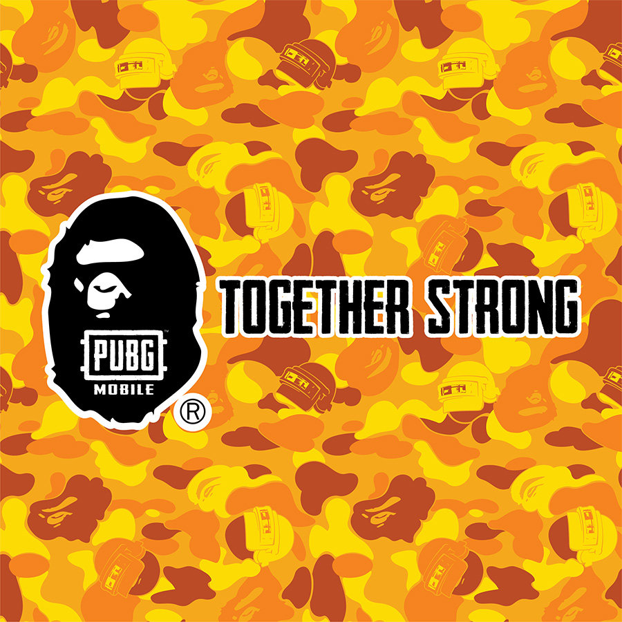 PUBG,吃鸡,BAPE 吃鸡战袍终于来了!BAPE®️ 吃鸡手游联名今天发售! PUBG,吃鸡,BAPE 吃鸡战袍终于来了!BAPE®️ 吃鸡手游联名今天发售!
