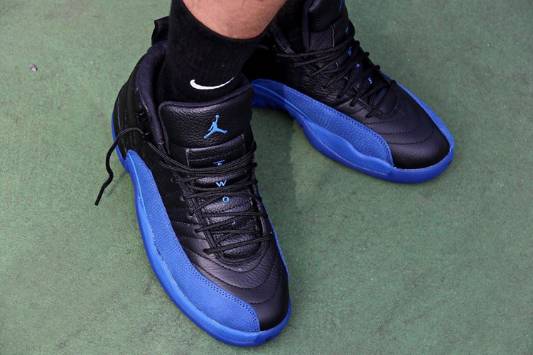 Air Jordan 12,AJ12,130690-014, 颜值与质感兼具!最新黑蓝 Air Jrodan 12 上脚图来了! Air Jordan 12,AJ12,130690-014, 颜值与质感兼具!最新黑蓝 Air Jrodan 12 上脚图来了!