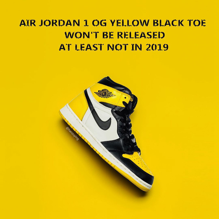 Air Jordan 1,,AJ1,AR1020-700,Y 发售延期别等了!人气超高的「AJ1 黄脚趾」明年发售! Air Jordan 1,,AJ1,AR1020-700,Y 发售延期别等了!人气超高的「AJ1 黄脚趾」明年发售!