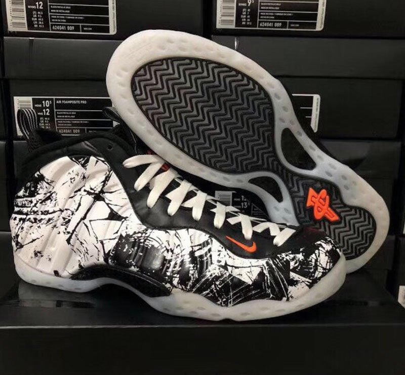 Nike,Air Foamposite One,314996 万圣节喷 Air Foamposite One 首次曝光!将于下月发售 Nike,Air Foamposite One,314996 万圣节喷 Air Foamposite One 首次曝光!将于下月发售