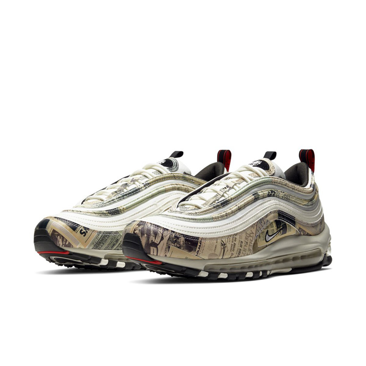 Nike,Air Max 97 剪报图案装饰鞋面!这双全新 Air Max 97 你打几分? Nike,Air Max 97 剪报图案装饰鞋面!这双全新 Air Max 97 你打几分?