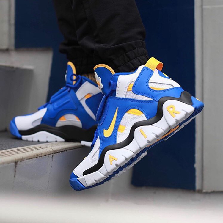Nike,Air Barrage Mid,AT7847-10 复古造型 + 动感色彩!Air Barrage Mid 全新配色现已发售! Nike,Air Barrage Mid,AT7847-10 复古造型 + 动感色彩!Air Barrage Mid 全新配色现已发售!