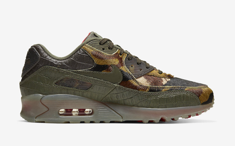 Nike,Air Max 90,CU0675-300 独特动物纹路装饰,Air Max 90 全新配色即将发售! Nike,Air Max 90,CU0675-300 独特动物纹路装饰,Air Max 90 全新配色即将发售!