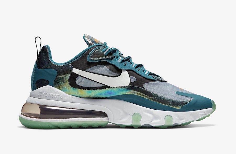 Nike,Air Max 270,react,CT2536- 科技感极强的外形轮廓!全新配色 Air Max 270 React 首度曝光! Nike,Air Max 270,react,CT2536- 科技感极强的外形轮廓!全新配色 Air Max 270 React 首度曝光!