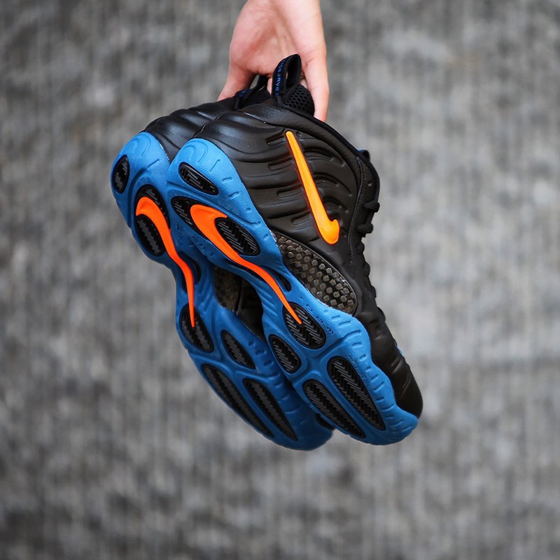 Nike,Air Foamposite Pro,Knicks 鲜明的色彩反差!「尼克斯泡」实物美图欣赏! Nike,Air Foamposite Pro,Knicks 鲜明的色彩反差!「尼克斯泡」实物美图欣赏!