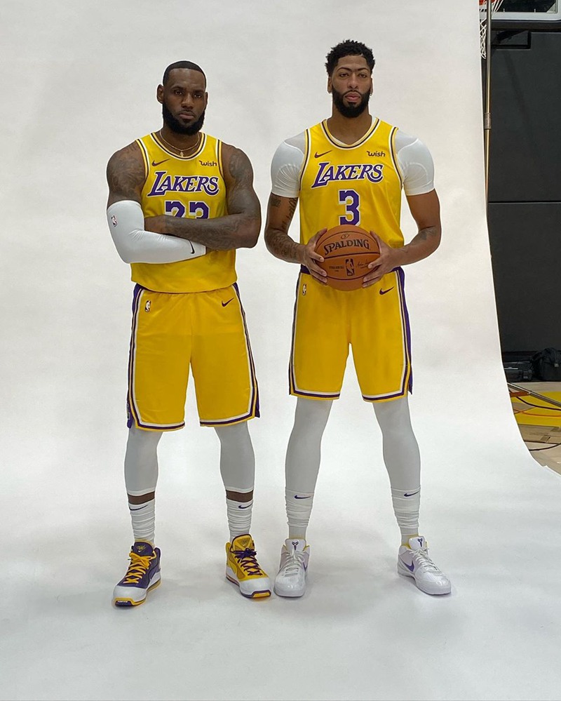 NBA,Nike,LeBron 7,LBJ7 NBA 媒体日上脚精选!最狠的还是勒布朗这双「湖人鸳鸯」! NBA,Nike,LeBron 7,LBJ7 NBA 媒体日上脚精选!最狠的还是勒布朗这双「湖人鸳鸯」!