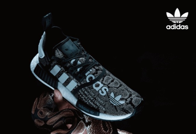 Atmos,adidas Originals NMD R1, 荧光蛇纹鞋面!Atmos x adidas 全新联名曝光! Atmos,adidas Originals NMD R1, 荧光蛇纹鞋面!Atmos x adidas 全新联名曝光!