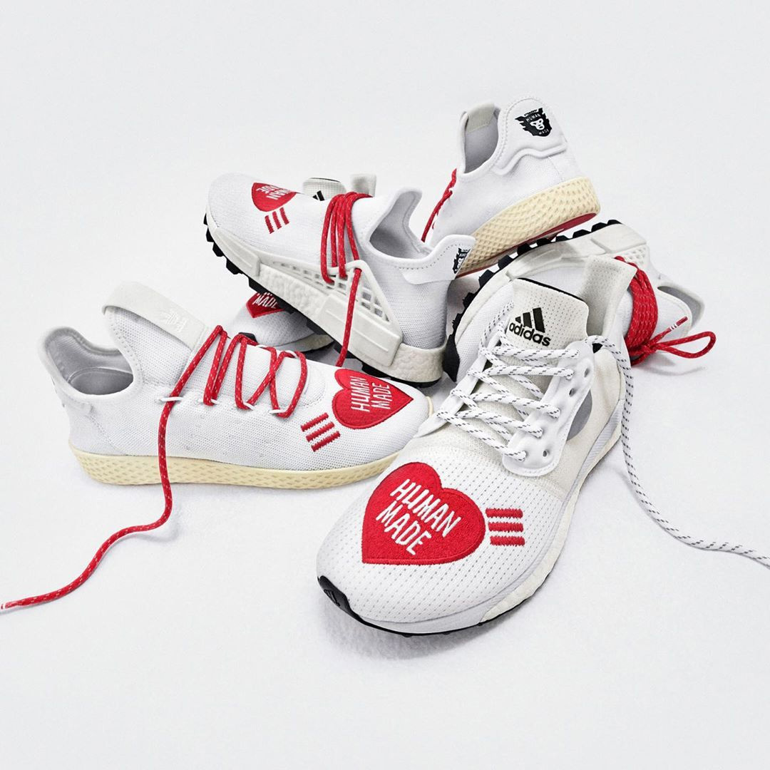 adidas,菲董,Hu NMD 终于来了!菲董 x 阿迪 x Human Made 三方联名本周发售! adidas,菲董,Hu NMD 终于来了!菲董 x 阿迪 x Human Made 三方联名本周发售!