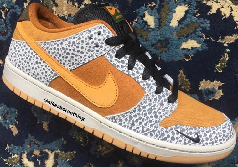 Dunk SB,Dunk SB Low,Nike,Safar 这个厉害了!石斑纹 Dunk SB Low “Safari” 首次曝光! Dunk SB,Dunk SB Low,Nike,Safar 这个厉害了!石斑纹 Dunk SB Low “Safari” 首次曝光!