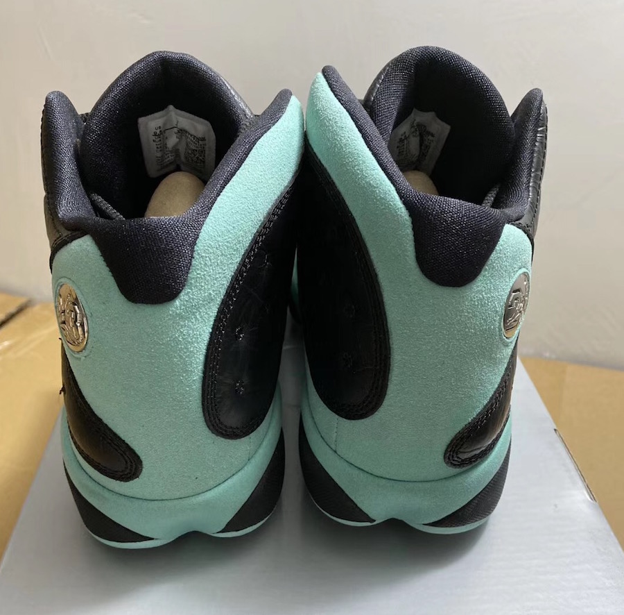 Air Jordan 13,Air Jordan 「豹眼」没了!蒂芙尼 Air Jordan 13 实物曝光,下月发售! Air Jordan 13,Air Jordan 「豹眼」没了!蒂芙尼 Air Jordan 13 实物曝光,下月发售!