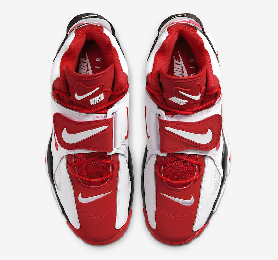 Nike,Air Barrage Mid,发售,AT7847 公牛风格配色!黑白红 Nike Air Barrage Mid 即将发售 Nike,Air Barrage Mid,发售,AT7847 公牛风格配色!黑白红 Nike Air Barrage Mid 即将发售