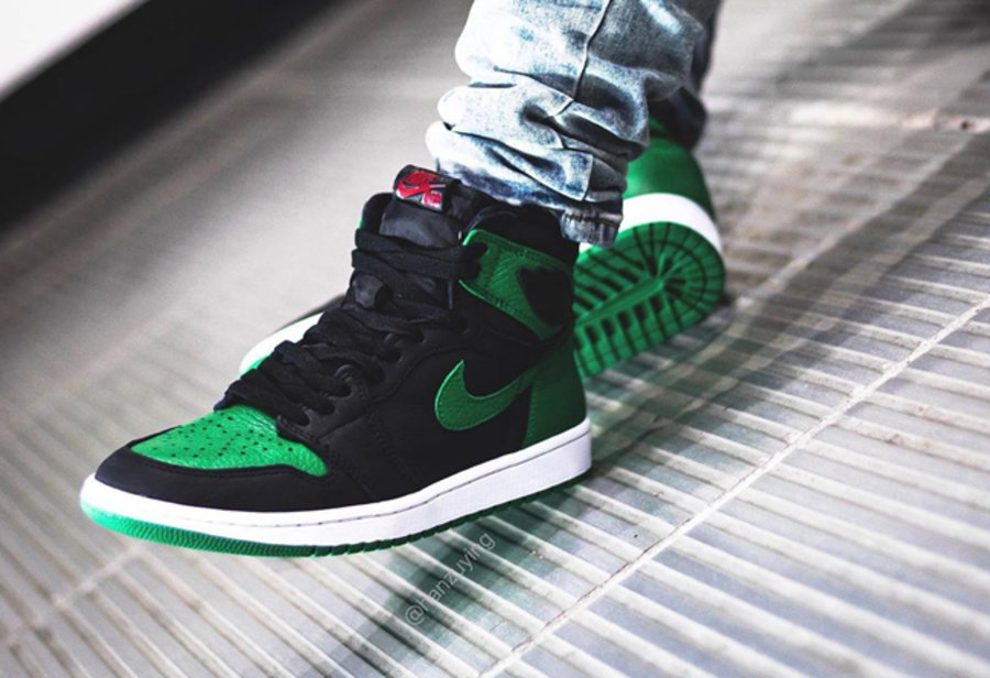 AJ1,Air Jordan 1,555088-030,发售 黑绿 AJ1 上脚照曝光!明年二月发售,又能配鸳鸯了! AJ1,Air Jordan 1,555088-030,发售 黑绿 AJ1 上脚照曝光!明年二月发售,又能配鸳鸯了!