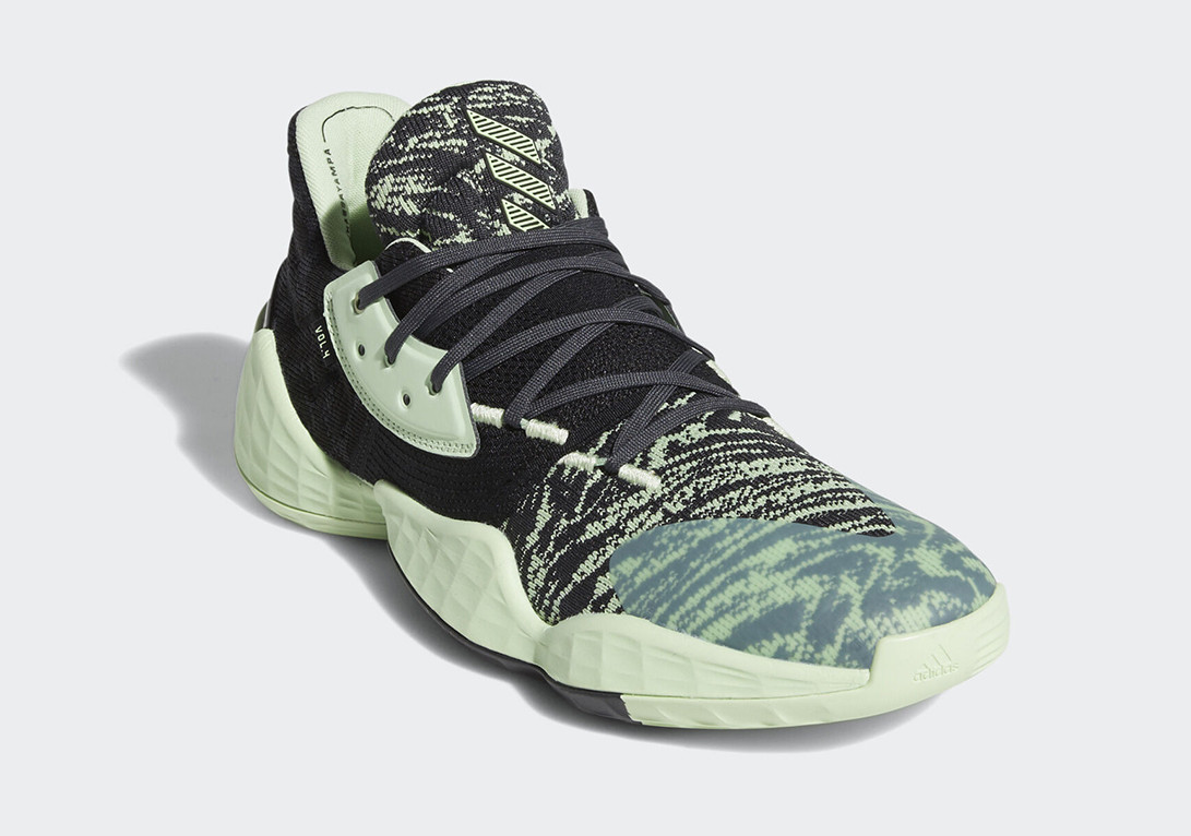 adidas,Harden,Vol.4, 黑薄荷绿迷彩!又一双清新亮眼的 Harden Vol. 4 来了! adidas,Harden,Vol.4, 黑薄荷绿迷彩!又一双清新亮眼的 Harden Vol. 4 来了!