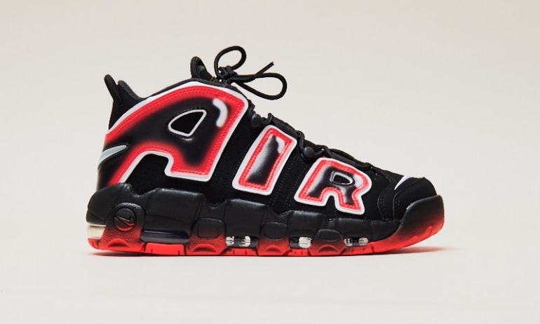 Air More Uptempo 96,Laser Crim 妖艳魅惑的渐变黑红!全新配色「大 Air」首度曝光! Air More Uptempo 96,Laser Crim 妖艳魅惑的渐变黑红!全新配色「大 Air」首度曝光!