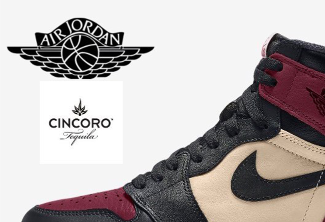 AJ1,Air Jordan 1,Cincoro Tequi 以 MJ 最爱的龙舌兰为主题!冷酷忧郁的酒红色 AJ1 首度曝光! AJ1,Air Jordan 1,Cincoro Tequi 以 MJ 最爱的龙舌兰为主题!冷酷忧郁的酒红色 AJ1 首度曝光!