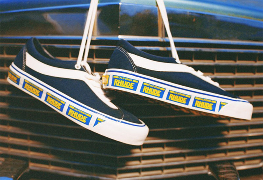 RHUDE,Vans,发售 以加州车牌为灵感!三款 RHUDE x Vans 最新上脚图释出! RHUDE,Vans,发售 以加州车牌为灵感!三款 RHUDE x Vans 最新上脚图释出!