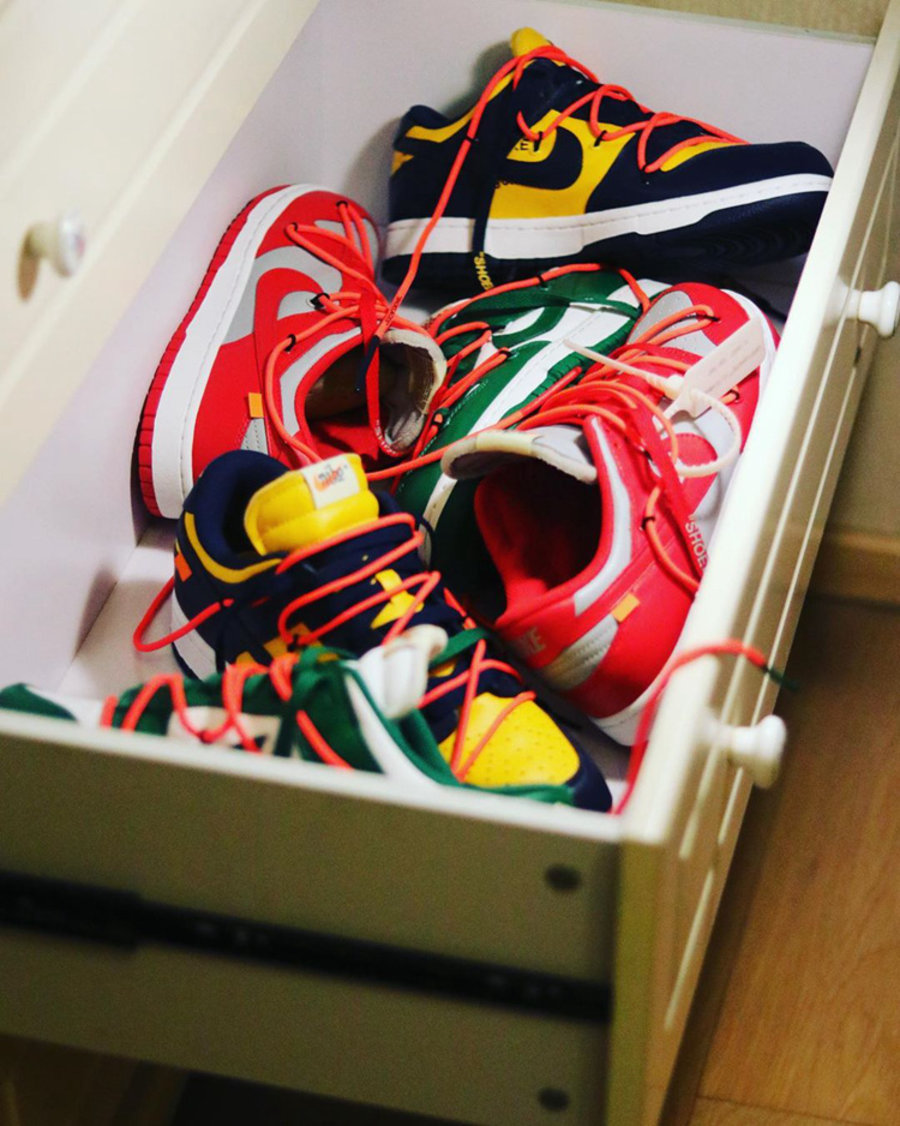 Dunk,Nike Virgil 亲自预告!OW x Dunk Low 终于要发售了! Dunk,Nike Virgil 亲自预告!OW x Dunk Low 终于要发售了!