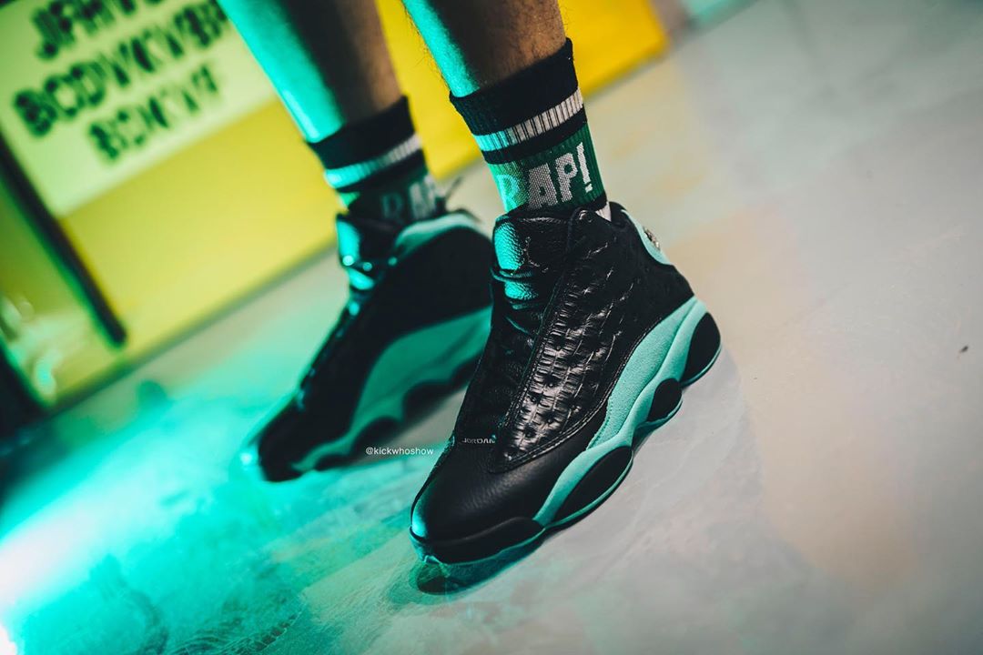 AJ13,Air Jordan 13,414571-030 奢华霸气鳄鱼纹!全新配色 Air Jordan 13 实物上脚释出! AJ13,Air Jordan 13,414571-030 奢华霸气鳄鱼纹!全新配色 Air Jordan 13 实物上脚释出!