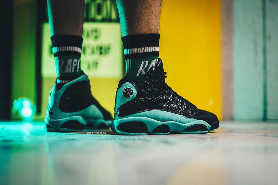AJ13,Air Jordan 13,414571-030 奢华霸气鳄鱼纹!全新配色 Air Jordan 13 实物上脚释出! AJ13,Air Jordan 13,414571-030 奢华霸气鳄鱼纹!全新配色 Air Jordan 13 实物上脚释出!