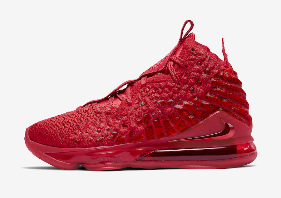 LBJ 17,LeBron,Red Carpet,BQ317 纯红色 LeBron 17 下月中旬登场!霸气十足的签名战靴! LBJ 17,LeBron,Red Carpet,BQ317 纯红色 LeBron 17 下月中旬登场!霸气十足的签名战靴!