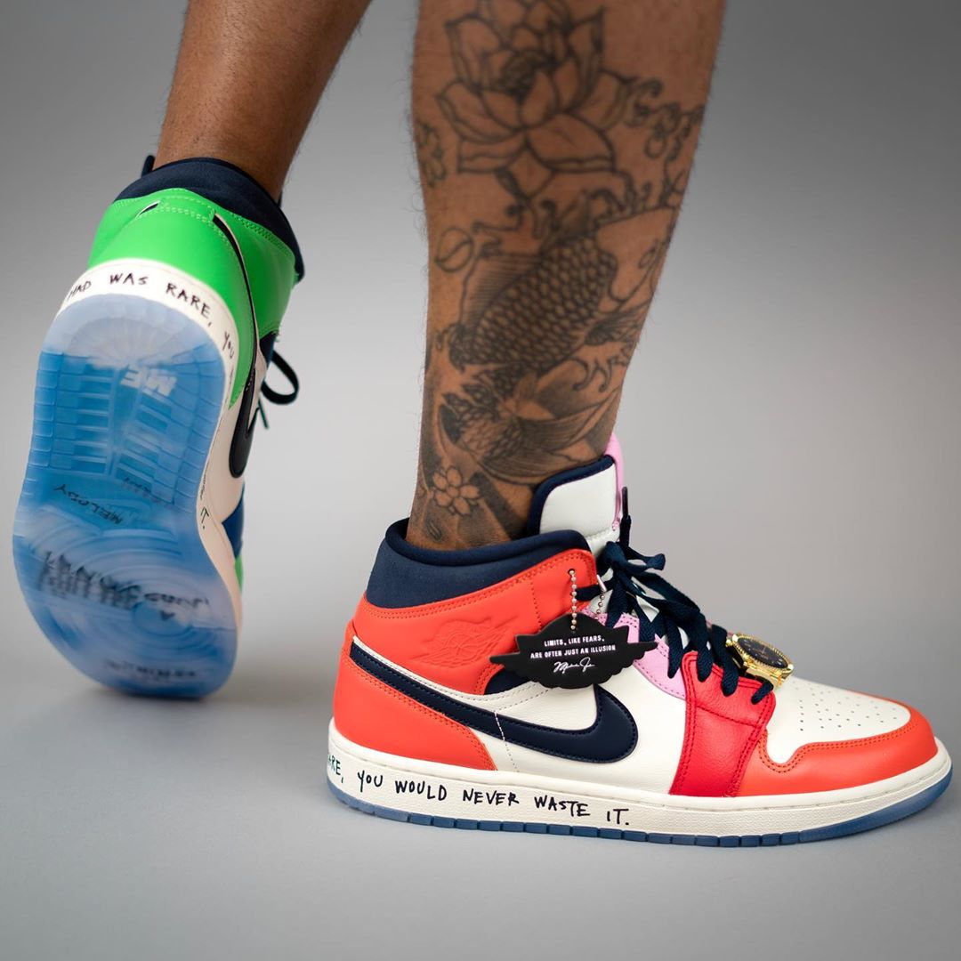 Melody Ehsani,Air Jordan 1 Mid 「大金表」 AJ1 Mid 上脚美图来了!联名主理人竟然来头不小! Melody Ehsani,Air Jordan 1 Mid 「大金表」 AJ1 Mid 上脚美图来了!联名主理人竟然来头不小!
