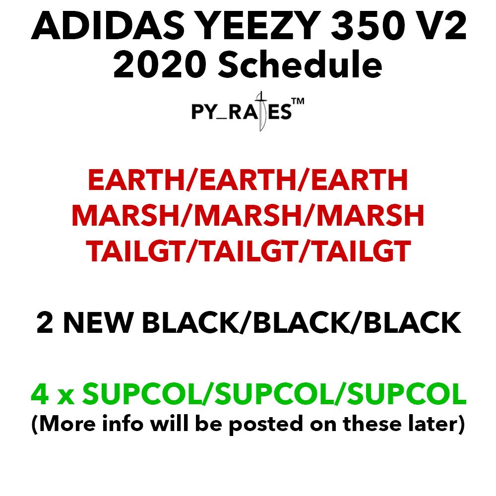 Yeezy,Boost,350 v2, 9 双新配色 Yeezy 350 V2 将于 2020 年登场!不过... Yeezy,Boost,350 v2, 9 双新配色 Yeezy 350 V2 将于 2020 年登场!不过...