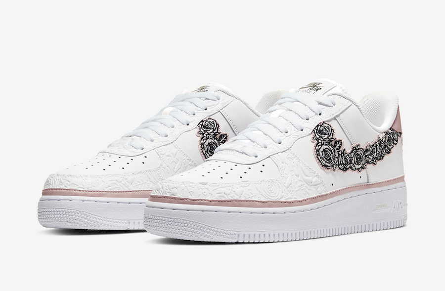 Nike,Air Force 1,af1,Doernbech 慈善 Air Force 1 首次曝光!玫瑰图案加持,下月发售! Nike,Air Force 1,af1,Doernbech 慈善 Air Force 1 首次曝光!玫瑰图案加持,下月发售!
