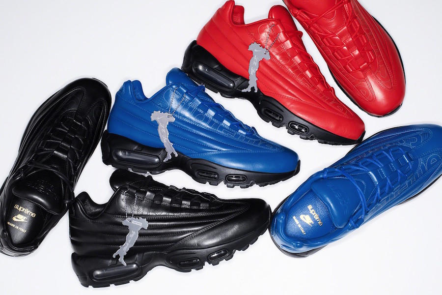 Nike,Air Max 95,Supreme,CI0999 Supreme x Air Max 95 后天发售!意大利产极致奢华! Nike,Air Max 95,Supreme,CI0999 Supreme x Air Max 95 后天发售!意大利产极致奢华!