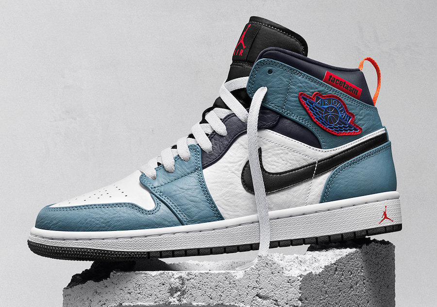 Facetasm,Air Jordan 1 Mid,AJ1, 八村塁抢先上脚!Facetasm x AJ1 Mid 发售信息曝光! Facetasm,Air Jordan 1 Mid,AJ1, 八村塁抢先上脚!Facetasm x AJ1 Mid 发售信息曝光!