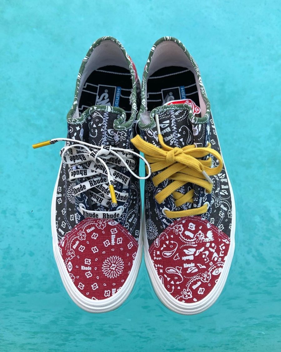 RHUDE,Vans,Bold Ni 初代价格已破万!RHUDE x Vans 后天发售!上脚抢先看! RHUDE,Vans,Bold Ni 初代价格已破万!RHUDE x Vans 后天发售!上脚抢先看!