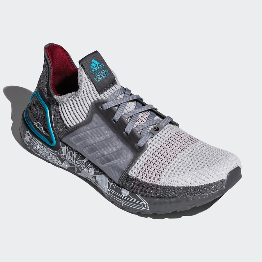 UltraBoost 19,发售,UB19 熟悉的「千年隼」装扮!星战 x UB19 官图释出!即将发售! UltraBoost 19,发售,UB19 熟悉的「千年隼」装扮!星战 x UB19 官图释出!即将发售!