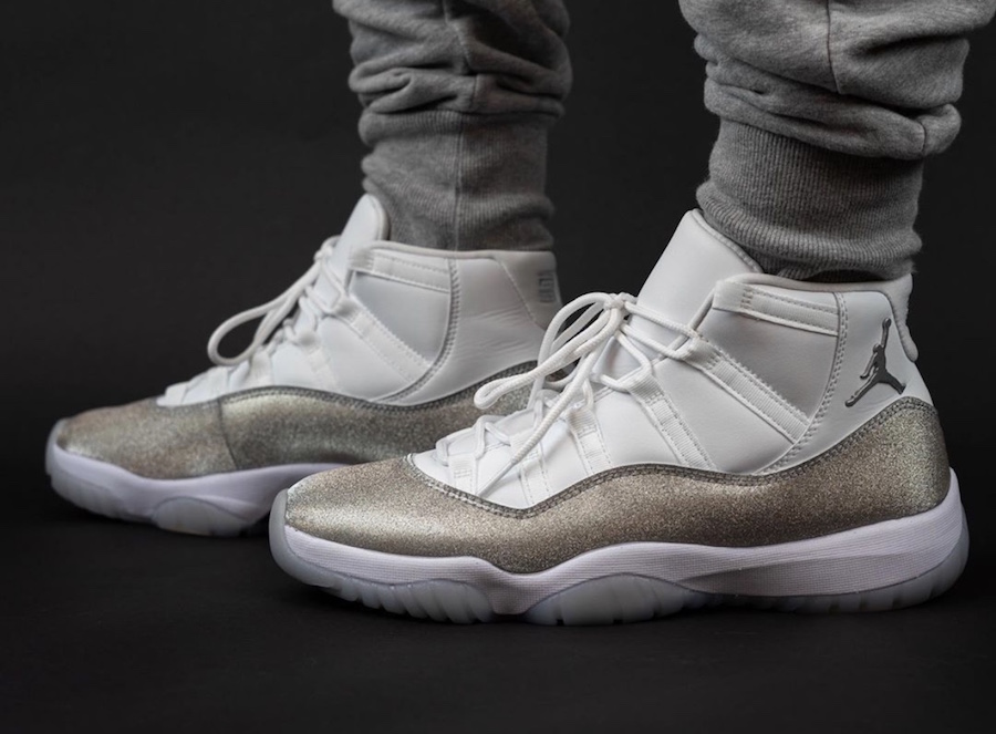AJ11,Air Jordan 11,AR0715-100, 低调奢华的亮银色漆皮!全新配色 AJ11 月底登场! AJ11,Air Jordan 11,AR0715-100, 低调奢华的亮银色漆皮!全新配色 AJ11 月底登场!