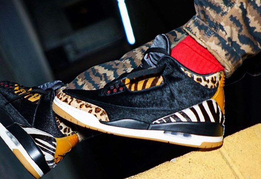 AJ3,Air Jordan 3,Animal Pack,C 奢华高级的牌面鞋款!「动物园系列」 Air Jordan 3 上脚照来了! AJ3,Air Jordan 3,Animal Pack,C 奢华高级的牌面鞋款!「动物园系列」 Air Jordan 3 上脚照来了!