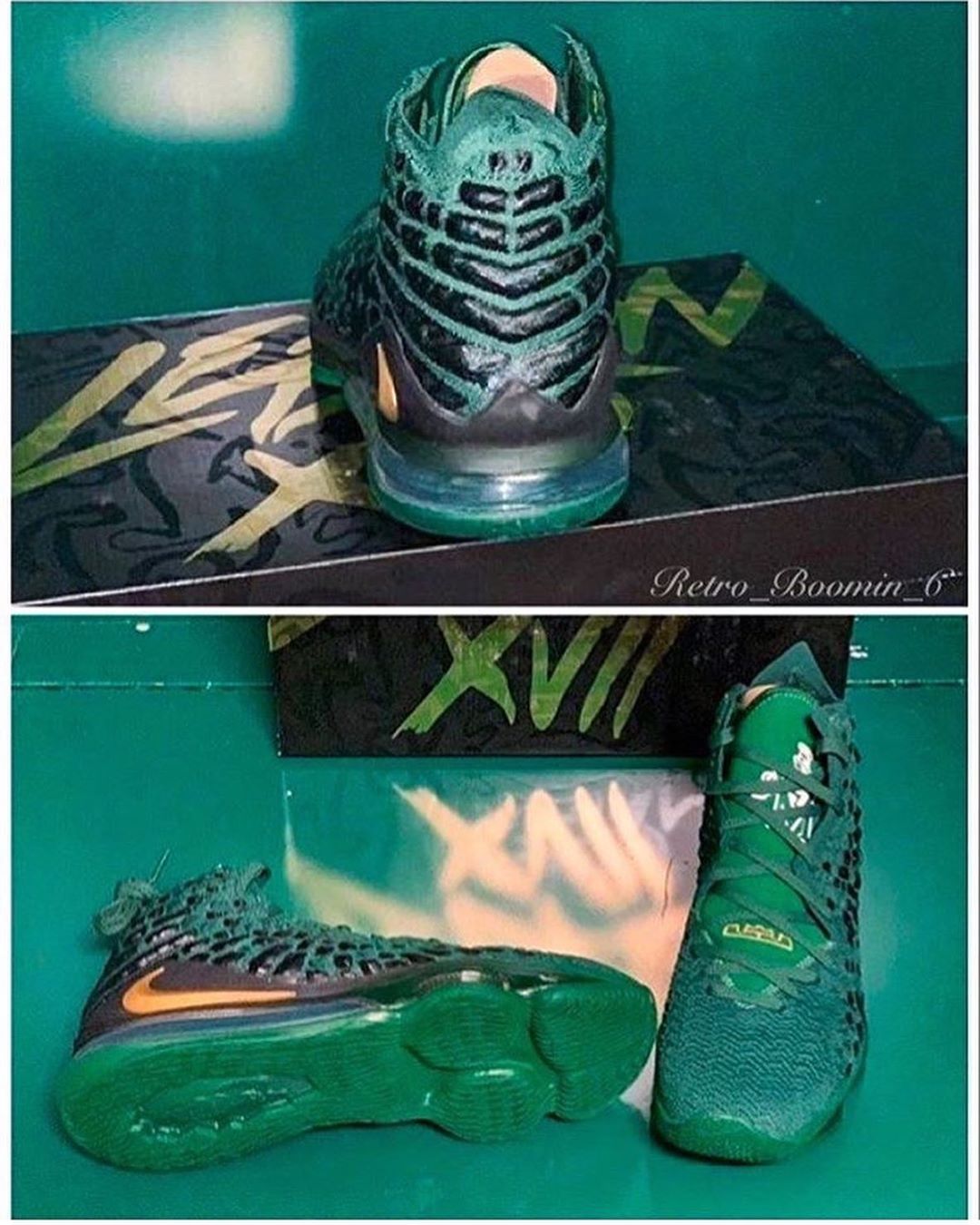LeBron 17,Nike 詹姆斯高中配色!LeBron 17 “SVSM” 实物曝光!这次会市售吗? LeBron 17,Nike 詹姆斯高中配色!LeBron 17 “SVSM” 实物曝光!这次会市售吗?