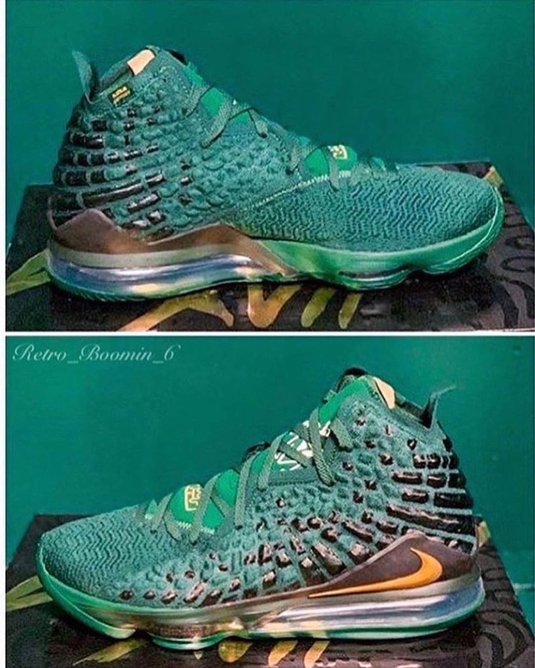 LeBron 17,Nike 詹姆斯高中配色!LeBron 17 “SVSM” 实物曝光!这次会市售吗? LeBron 17,Nike 詹姆斯高中配色!LeBron 17 “SVSM” 实物曝光!这次会市售吗?