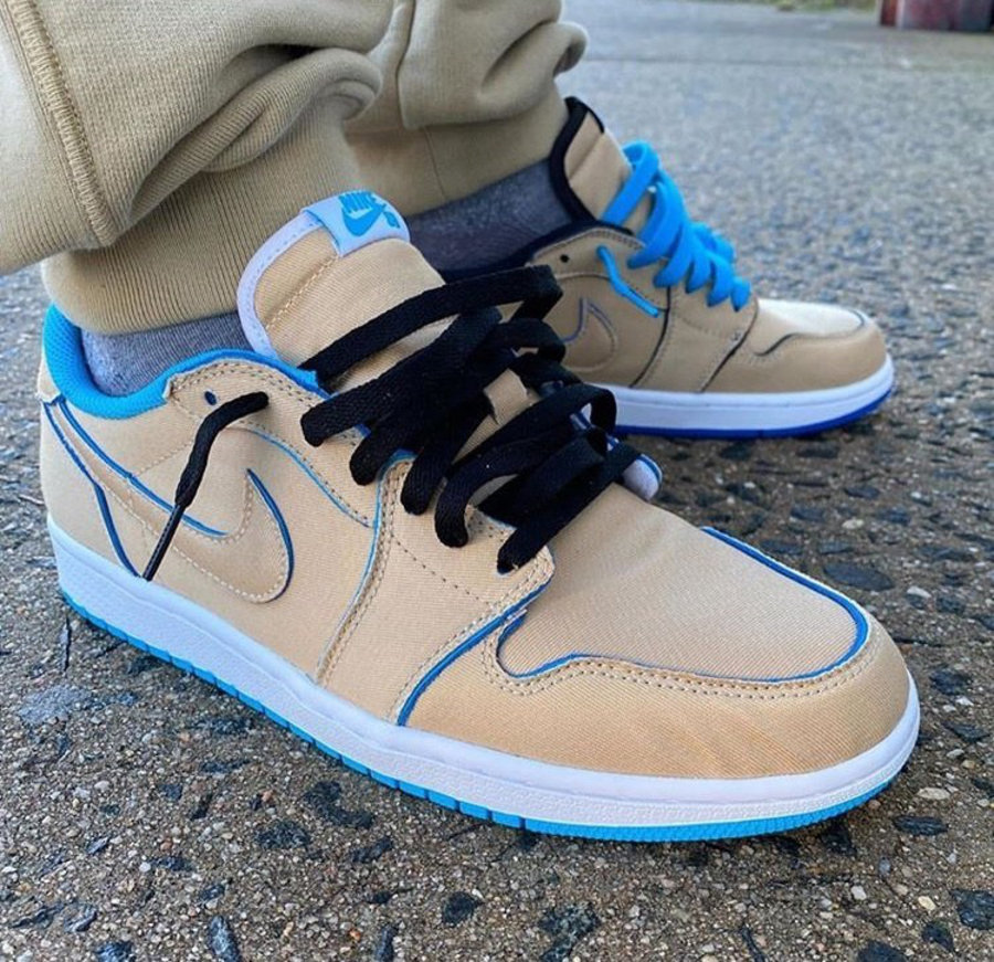 Nike SB,AJ,AJ1,Air Jordan 1 Lo 最新实物上脚!不对称刮刮乐 Nike SB x AJ1 Low 下月发售! Nike SB,AJ,AJ1,Air Jordan 1 Lo 最新实物上脚!不对称刮刮乐 Nike SB x AJ1 Low 下月发售!