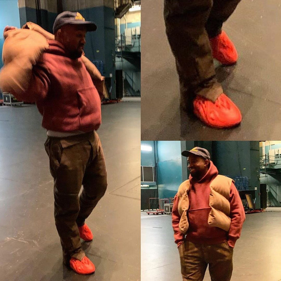 侃爷,Yeezy 为了「探查军情」,侃爷居然去专柜试了这双 Nike 新鞋! 侃爷,Yeezy 为了「探查军情」,侃爷居然去专柜试了这双 Nike 新鞋!
