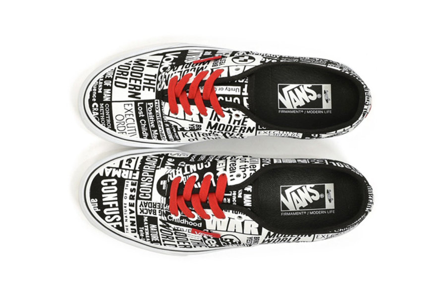 Firmament,Vans Vault,Authentic 报纸风格印花!Firmament x Vans 联名系列现已发售! Firmament,Vans Vault,Authentic 报纸风格印花!Firmament x Vans 联名系列现已发售!
