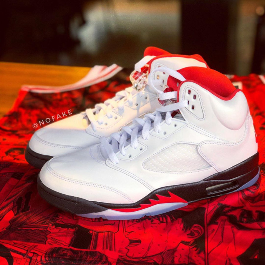AJ,AJ5,Air Jordan 5,Fire Red,D 流川枫 Air Jordan 5 最新实物细节!预计明年 3 月发售! AJ,AJ5,Air Jordan 5,Fire Red,D 流川枫 Air Jordan 5 最新实物细节!预计明年 3 月发售!
