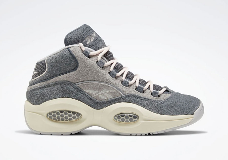 Reebok,Question Mid,FW0875 灰色翻毛鞋面!这双 Reebok Question Mid 即将发售! Reebok,Question Mid,FW0875 灰色翻毛鞋面!这双 Reebok Question Mid 即将发售!