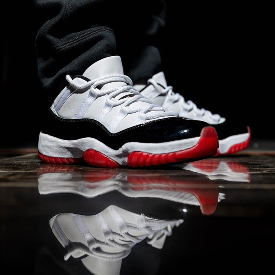 AJ,AJ11,Air Jordan 11 Low,V218 康扣 + 黑红!上脚效果炸裂!AJ11 Low「王炸配色」明年发售! AJ,AJ11,Air Jordan 11 Low,V218 康扣 + 黑红!上脚效果炸裂!AJ11 Low「王炸配色」明年发售!