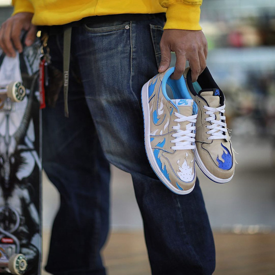 Nike,SB,AJ,AJ1,Air Jordan 1 Lo 今早发售你中了吗?Nike SB x AJ1 Low 还能这样刮! Nike,SB,AJ,AJ1,Air Jordan 1 Lo 今早发售你中了吗?Nike SB x AJ1 Low 还能这样刮!