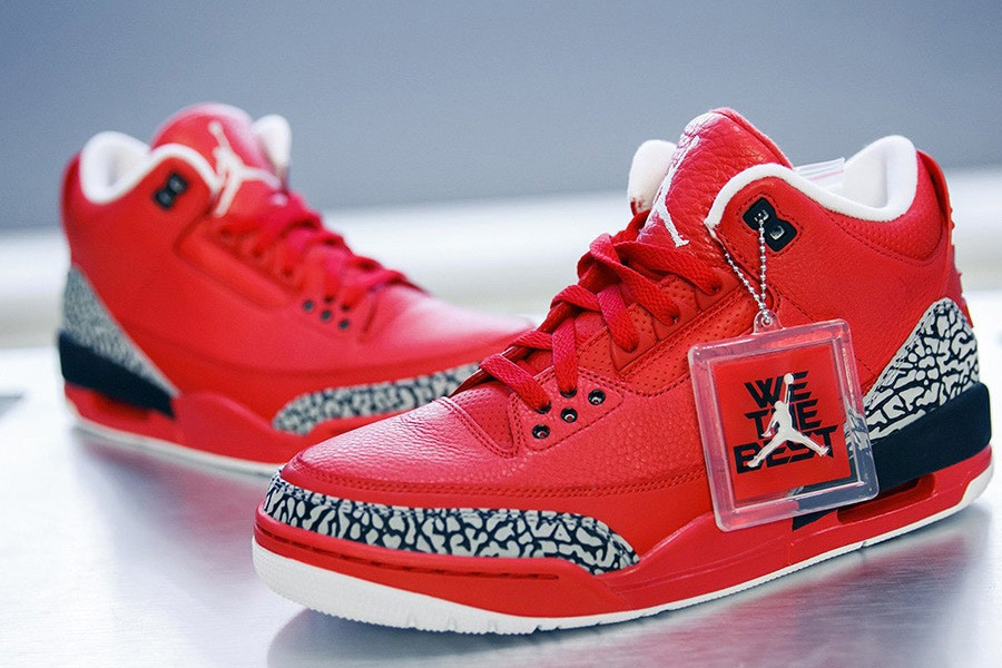 Air Jordan 3,AJ3,CK5692-600,发售 酷似 DJ Kahled 天价联名!红水泥 AJ3 明年发售,实物抢先看! Air Jordan 3,AJ3,CK5692-600,发售 酷似 DJ Kahled 天价联名!红水泥 AJ3 明年发售,实物抢先看!