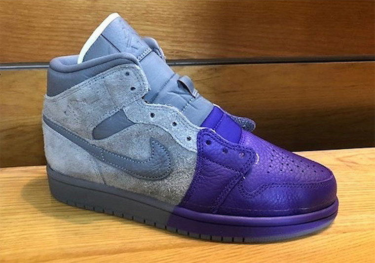 Sheila Rashid,Air Jordan 1 Mid 真·紫脚趾!Sheila Rashid x Air Jordan 1 Mid 实物首度曝光! Sheila Rashid,Air Jordan 1 Mid 真·紫脚趾!Sheila Rashid x Air Jordan 1 Mid 实物首度曝光!