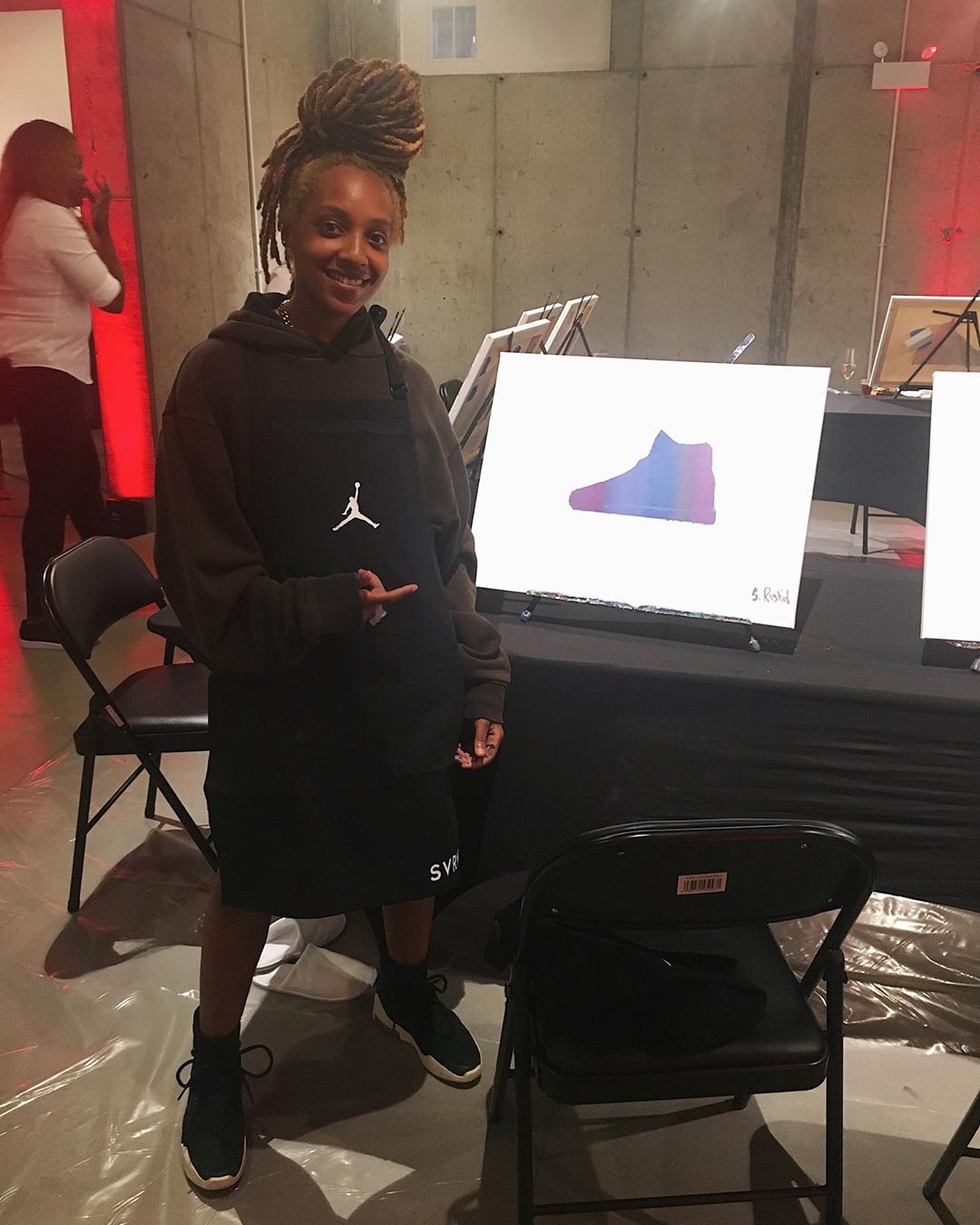 Sheila Rashid,Air Jordan 1 Mid 真·紫脚趾!Sheila Rashid x Air Jordan 1 Mid 实物首度曝光! Sheila Rashid,Air Jordan 1 Mid 真·紫脚趾!Sheila Rashid x Air Jordan 1 Mid 实物首度曝光!