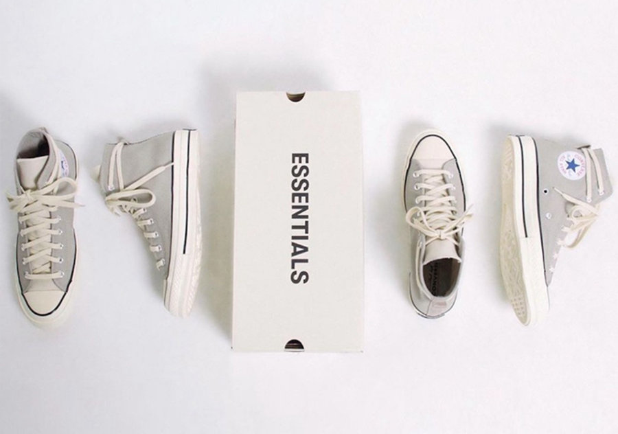 Fear of God,Essentials,Convers 独特鞋帮设计!ESSENTIALS x Converse 全新联名今日发售! Fear of God,Essentials,Convers 独特鞋帮设计!ESSENTIALS x Converse 全新联名今日发售!