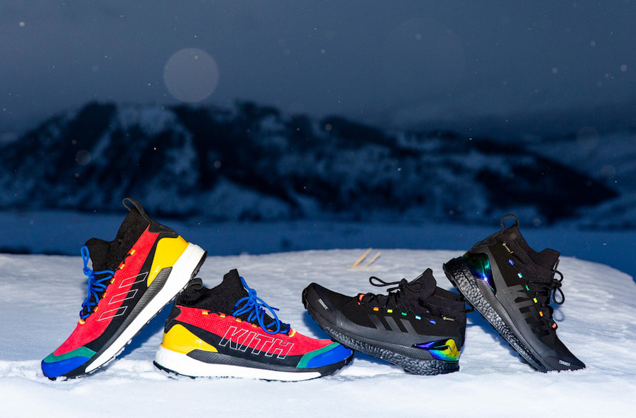 KITH,adidas,Terrex Free Hiker, KITH x adidas 再度联名,偏爱户外机能!2 双醒目新款后天登场! KITH,adidas,Terrex Free Hiker, KITH x adidas 再度联名,偏爱户外机能!2 双醒目新款后天登场!